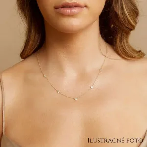Blink-Blink Diamantový náhrdelník v bielom zlate 0.15 ct5116BDG
