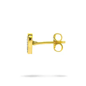 Blink-Blink Napichovacie diamantové náušnice v tvare srdca 0.20 ct3078ZDG