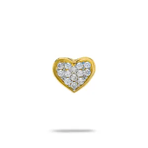 Blink-Blink Napichovacie diamantové náušnice v tvare srdca 0.20 ct3078ZDG