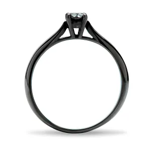 Blink-Blink Zlatý prsteň s čiernym diamantom 0.29 ct1080CDG