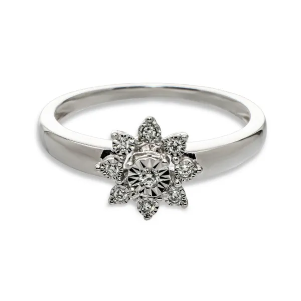 Blink-Blink Diamantový prsteň kvietok 0.08 ct1564BDG