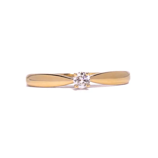Blink-Blink Zásnubný diamantový prsteň 0.08 ct1108RDG
