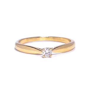 Blink-Blink Zásnubný diamantový prsteň 0.08 ct1108RDG