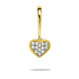 Blink-Blink Diamantové náušnice srdce 0.20 ct3248ZDG