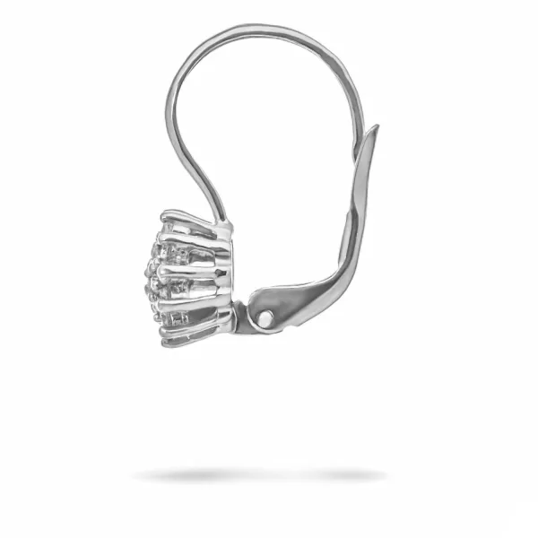 Blink-Blink Diamantové náušnice z bieleho zlata 0.30 ct3252BDG