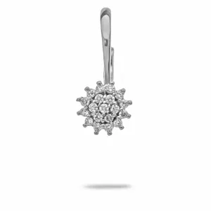 Blink-Blink Diamantové náušnice z bieleho zlata 0.30 ct3252BDG