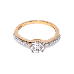 Blink-Blink Prsteň z ružového zlata s diamantami 0.23 ct1556RDG