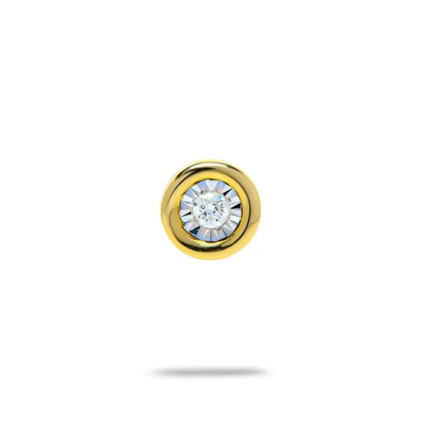 Blink-Blink Diamantové náušnice zo žltého zlata 0.11 ct3040ZDG