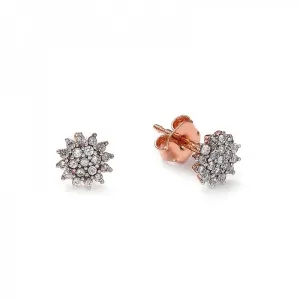 Blink-Blink Luxusné diamantové náušnice z bieleho zlata 0.23 ct3095BDG-2