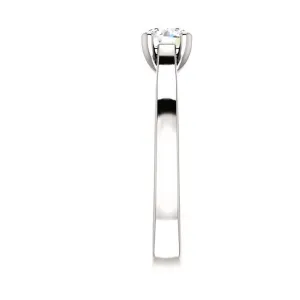 Blink-Blink Zásnubný prsteň s moissanitom 0.50 ct1236BMS