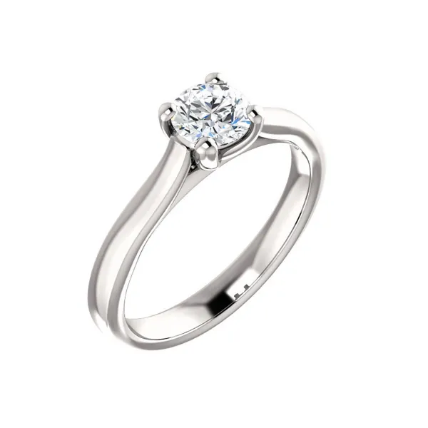 Blink-Blink Zásnubný prsteň s moissanitom 0.50 ct1236BMS
