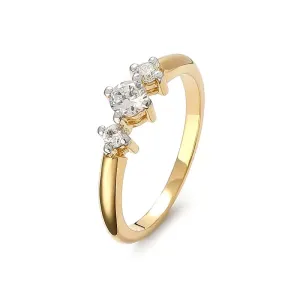 Blink-Blink Diamantový prsteň z bieleho zlata 0.37 ct1459ZDG