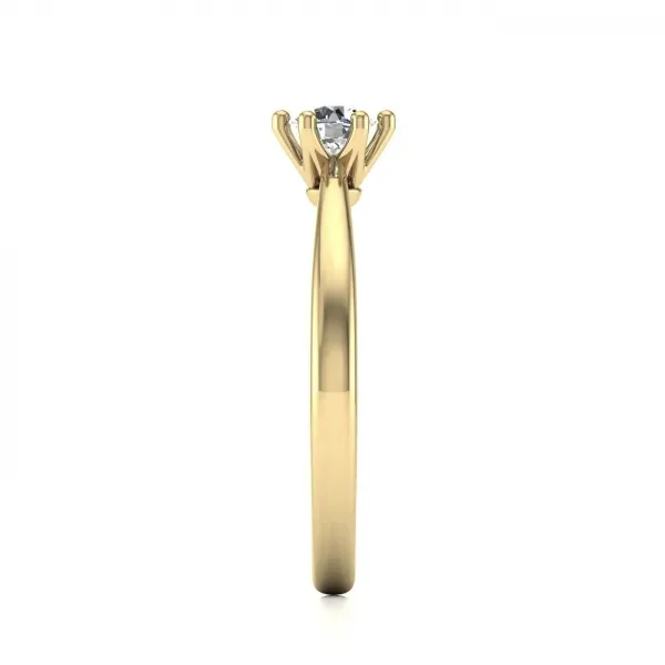 Blink-Blink Zásnubný prsteň zo žltého zlata s diamantom 0.50 ct1152ZDG