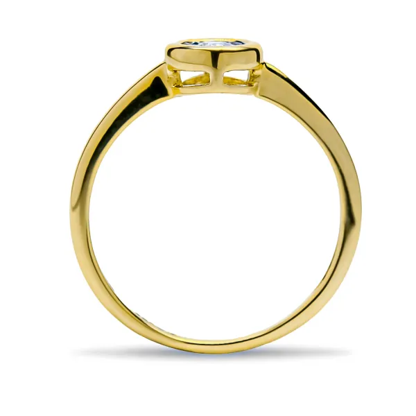Blink-Blink Zlatý prsteň s diamantom 0.06 ct1186ZDG