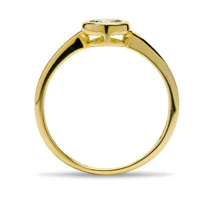 Blink-Blink Zlatý prsteň s diamantom 0.06 ct1186ZDG