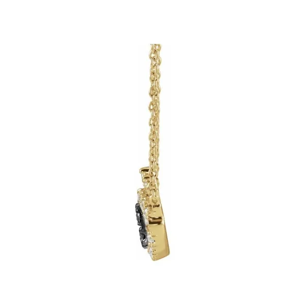Blink-Blink Celebritka EVIL EYE z ružového zlata s diamantami 0.13 ct5144RDZS