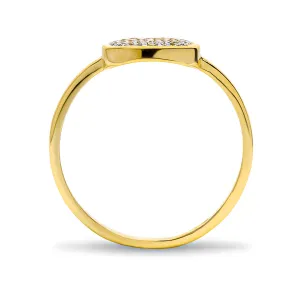 Blink-Blink Zlatý diamantový prsteň 0.15 ct1454ZDG