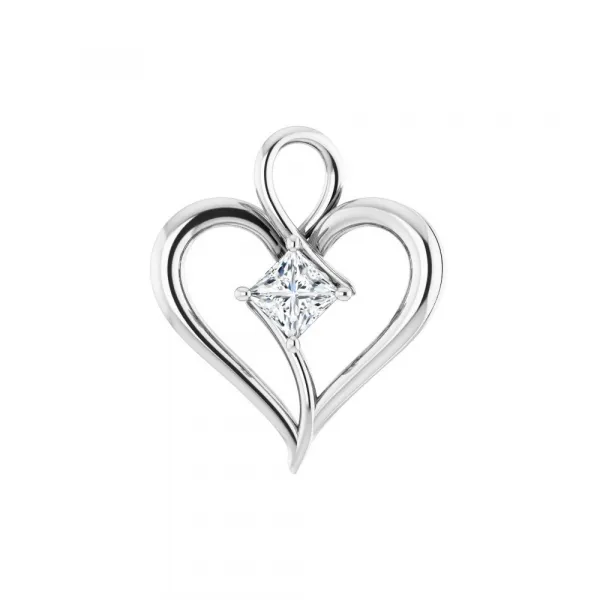 Blink-Blink Zlatý prívesok srdce s diamantom 0.25 ct4172ZDZS