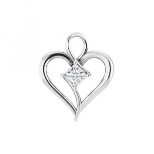 Blink-Blink Zlatý prívesok srdce s diamantom 0.25 ct4172ZDZS