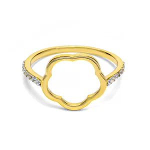 Blink-Blink Zlatý diamantový prsteň 0.10 ct1455ZDG