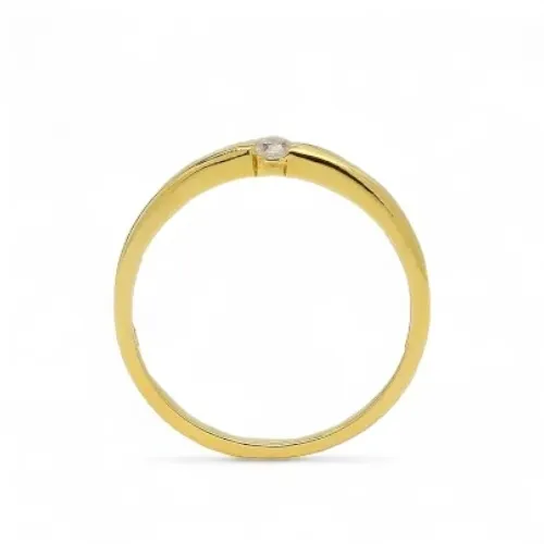 Blink-Blink Diamantový prsteň zo žltého zlata 0.09 ct1301ZDG