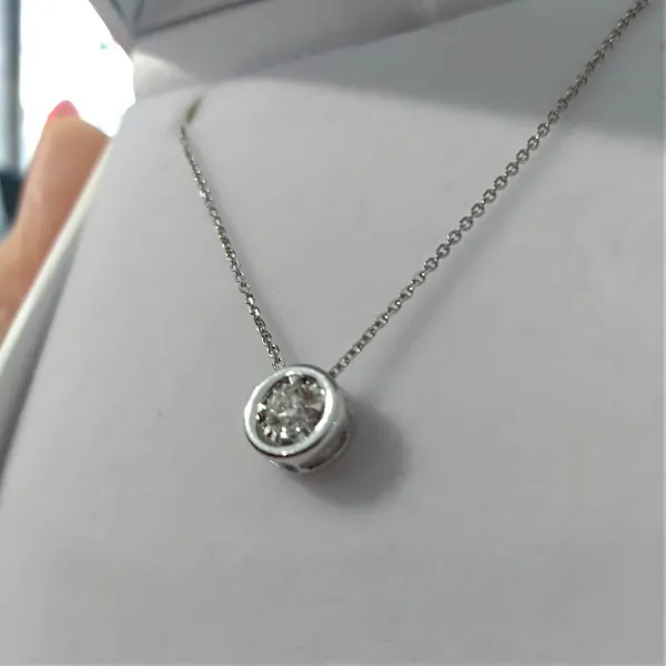 Blink-Blink Diamantový prívesok v bielom zlate 0.16 ct4088BDG