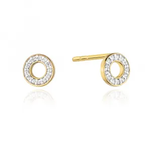 Blink-Blink Napichovacie diamantové náušnice kruh 0.13 ct3117BDB