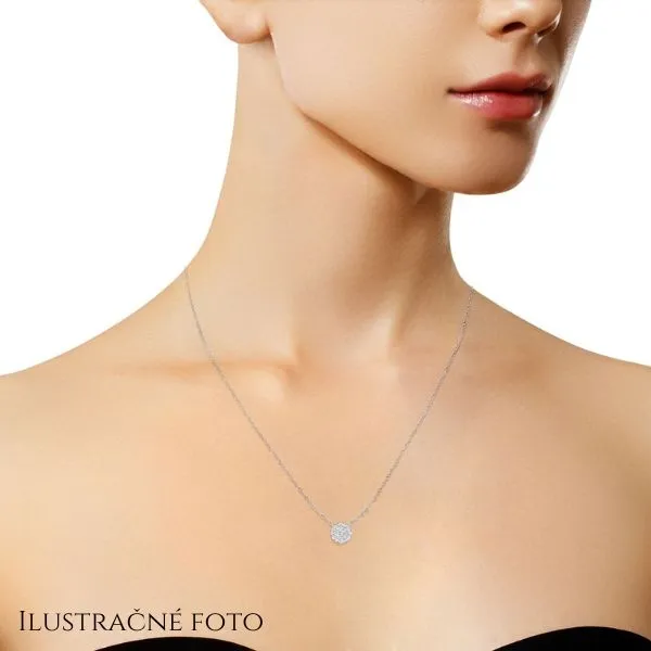 Blink-Blink Celebritka z bieleho zlata s diamantami 0.34 ct5143BDZS