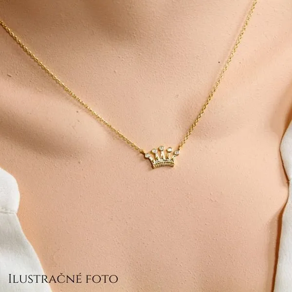 Blink-Blink Celebritka korunka z bieleho zlata s diamantami 0.20 ct5148BDZS