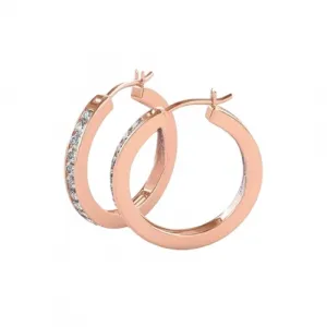 Blink-Blink Nadčasové diamantové náušnice 0.15 ct3341ZDG
