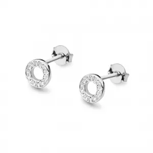 Blink-Blink Napichovacie diamantové náušnice kruh 0.13 ct3117BDB