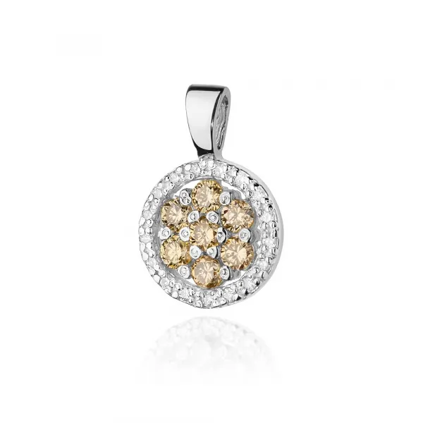 Blink-Blink Luxusný prívesok s Champagne diamantami 0.44 ct4618ZchDB