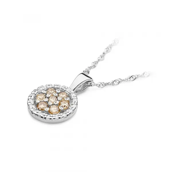 Blink-Blink Luxusný prívesok s Champagne diamantami 0.44 ct4618ZchDB