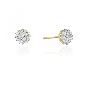 Blink-Blink Diamantové náušnice zo zlata 0.20 ct3097ZDB