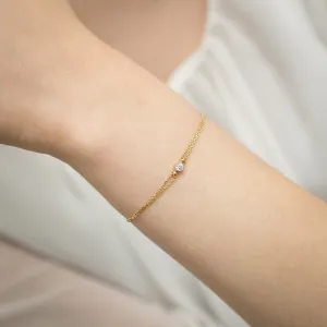 Blink-Blink Retiazkový zlatý náramok s diamantom 0.10 ct6150ZDB