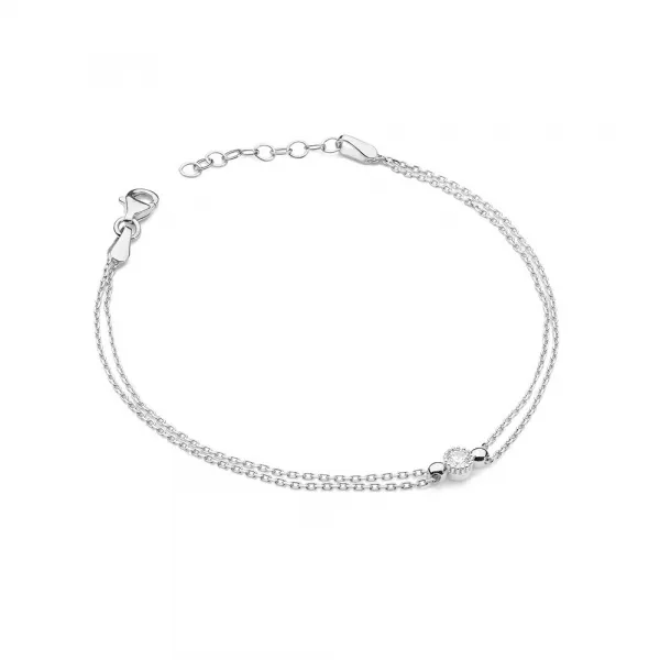 Blink-Blink Retiazkový zlatý náramok s diamantom 0.10 ct6150ZDB