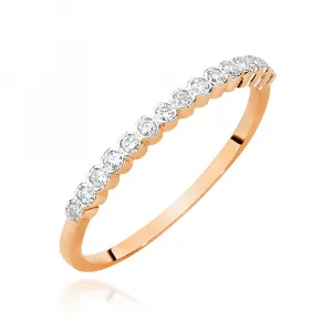 Blink-Blink Zlatý prsteň s diamantami 0.07 ct1672BDB