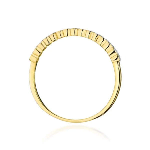 Blink-Blink Zlatý prsteň s diamantami 0.07 ct1672BDB