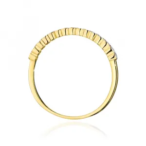 Blink-Blink Zlatý prsteň s diamantami 0.07 ct1672BDB