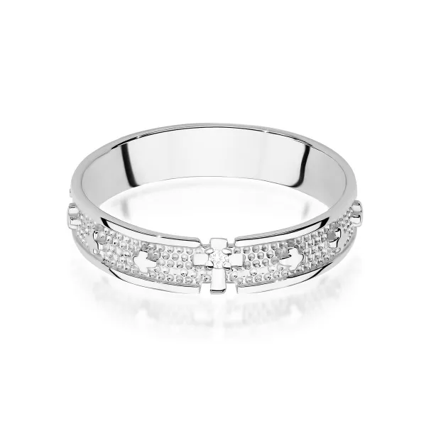 Blink-Blink Zlatý prsteň RUŽENEC s diamantom 0.009 ct1692RDB