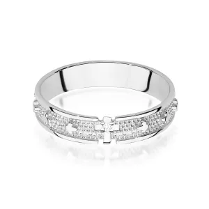 Blink-Blink Zlatý prsteň RUŽENEC s diamantom 0.009 ct1692RDB