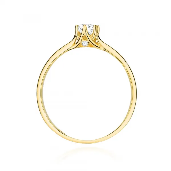 Blink-Blink Zásnubný prsteň s diamantom 0.21 ct1199ZDB