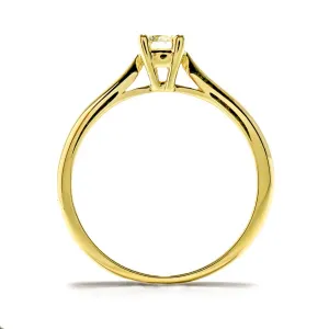 Blink-Blink Klasický prsteň s diamantom 0.25 ct1125ZDG