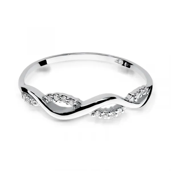 Blink-Blink Diamantový prsteň zo žltého zlata 0.07 ct1690ZDB