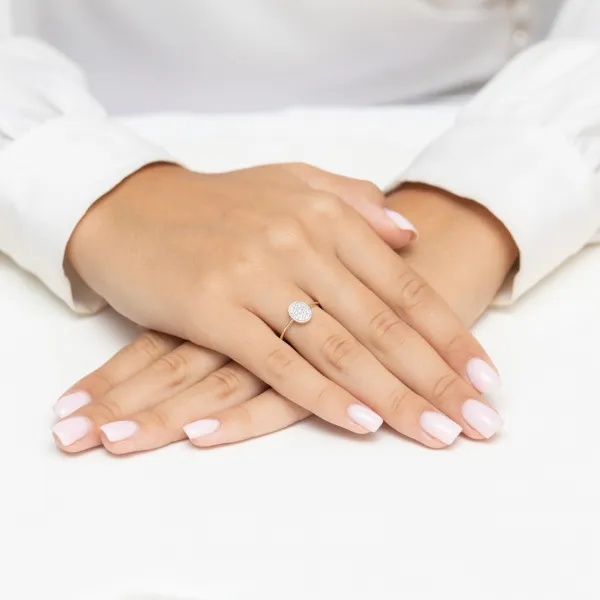 Blink-Blink Výrazný diamantový prsteň 0.14 ct1702ZDB