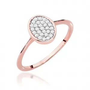 Blink-Blink Výrazný diamantový prsteň 0.14 ct1702ZDB
