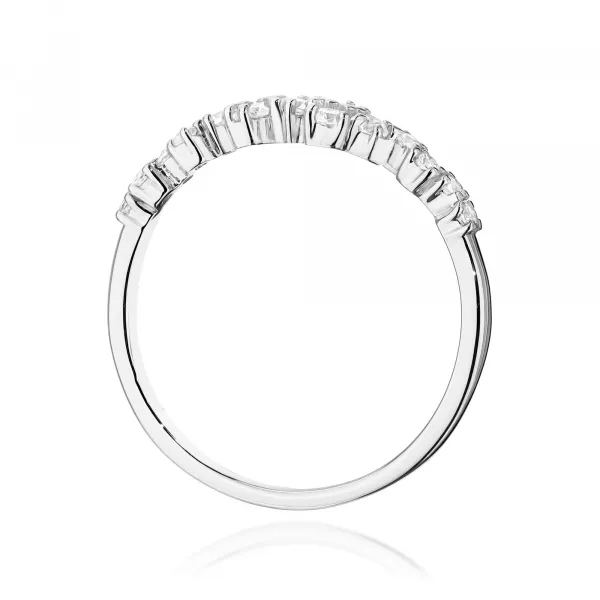 Blink-Blink Prsteň z bieleho zlata s diamantami 0.33 ct1686BDB