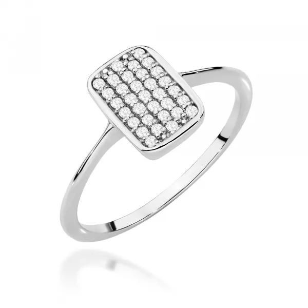 Blink-Blink Moderný diamantový prsteň 0.16 ct1704ZDB