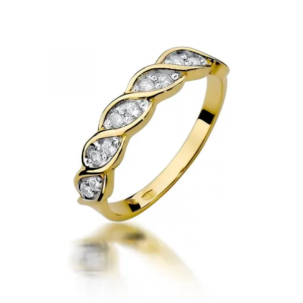 Blink-Blink Diamantový prsteň biele zlato 0.20 ct1706BDB