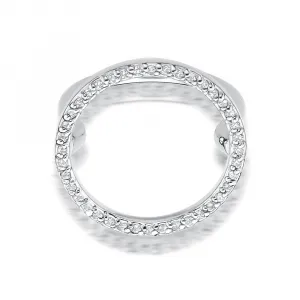 Blink-Blink Moderný prsteň zo žltého zlata s diamantami 0.20 ct1684ZDB